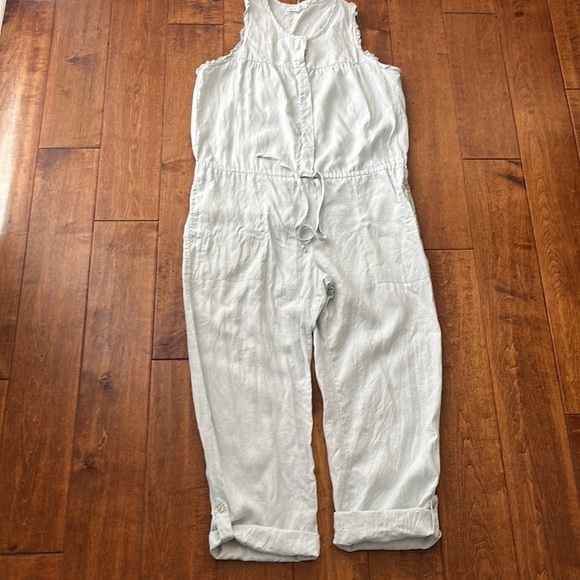 Young Fabulous Broke On The Road Maddox Linen Jumpsuit Size XS - Picture 9 of 13